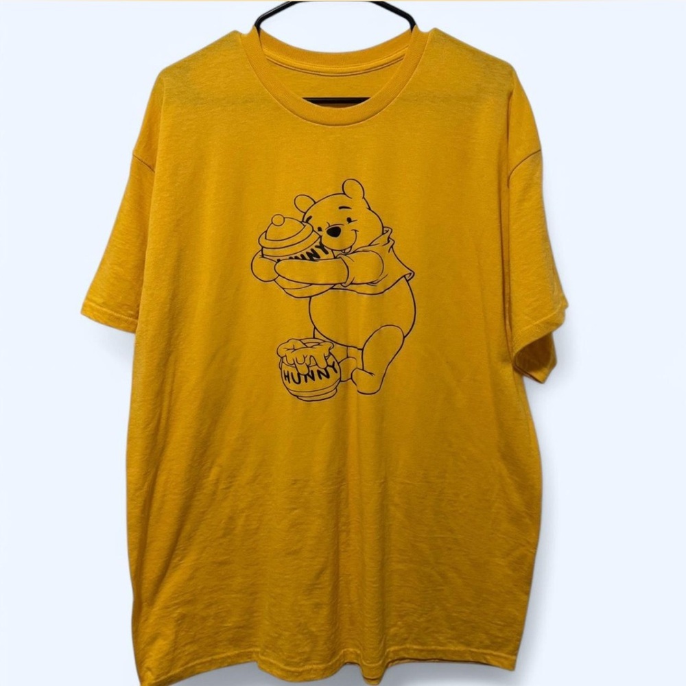 Winnie The Pooh Yellow Graphic T-Shirt